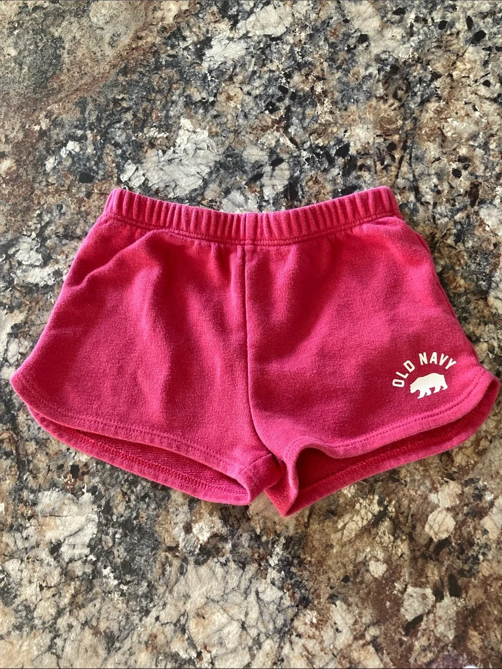 Girls' Three-Pack Shorts - Light Pink, Maroon, Aqua Green